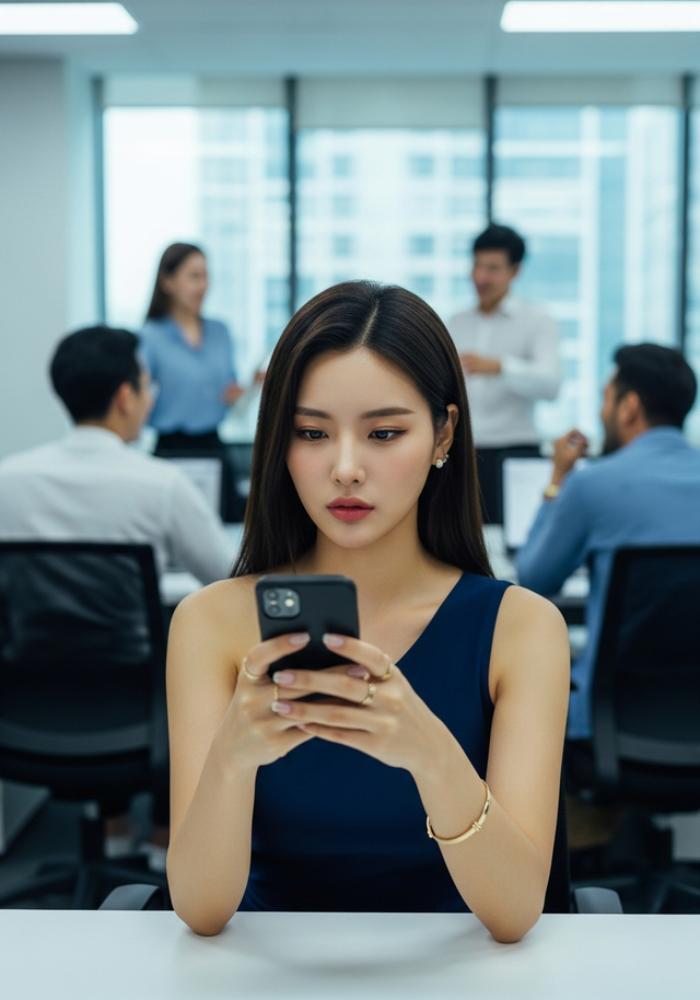 회사 단체 톡방에서 혼자 소외됐을 때