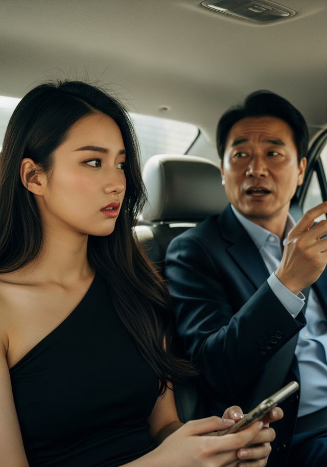 택시에서 원치 않는 대화가 시작될 때