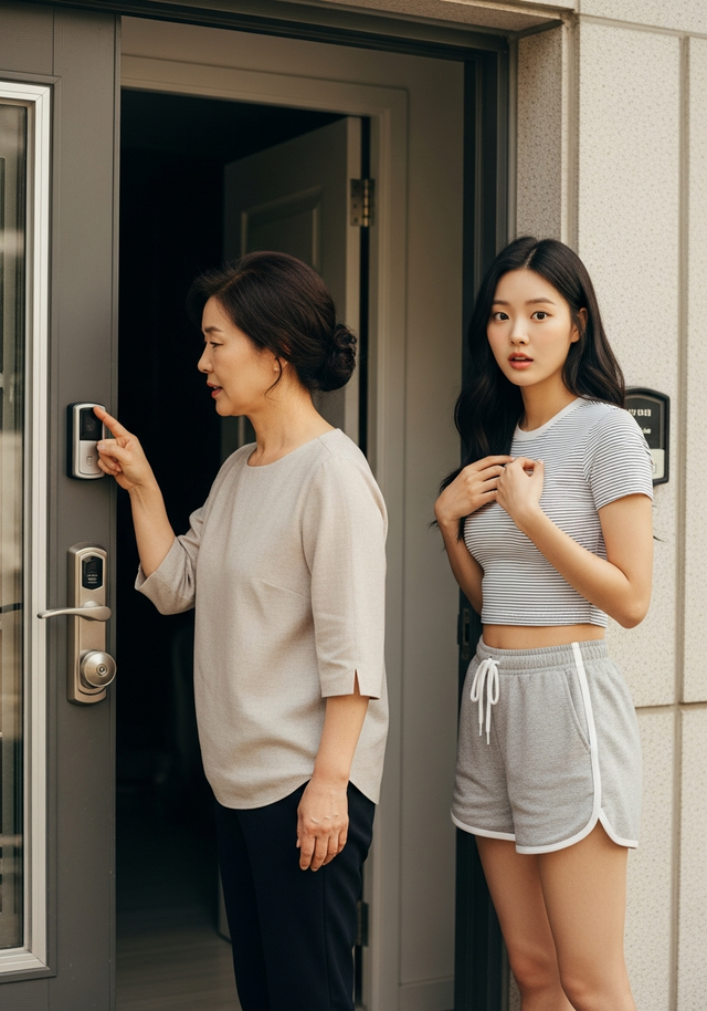 남편이 시어머니께 집 비밀번호를 알려줬다