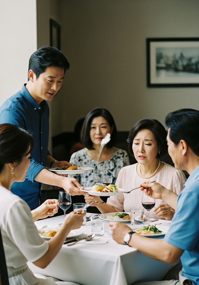 가족 외식 메뉴