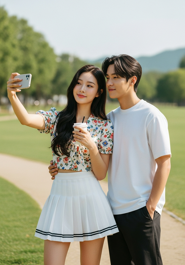 데이트 사진은 많은데 커플 사진은 없는 이유