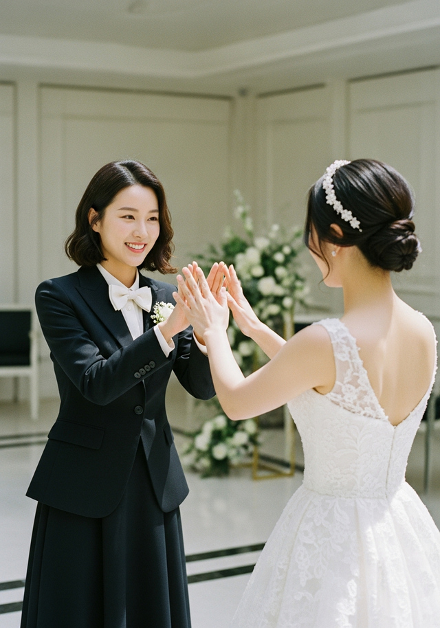 결혼식 당일 묘하게 달라진 지인 태도