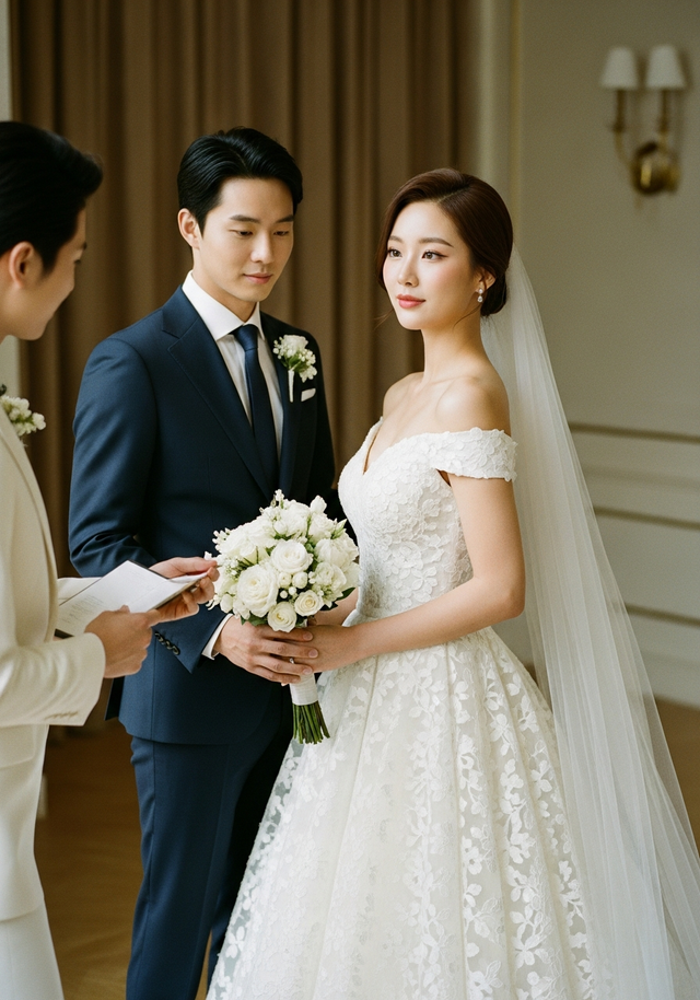 결혼 예산 조율 중 최고급 웨딩홀만 고집하는 예비 신부