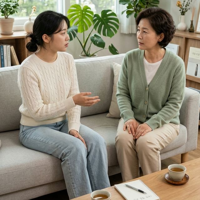 부모와 의견이 다를 때 갈등을 줄이고 대화하는 방법