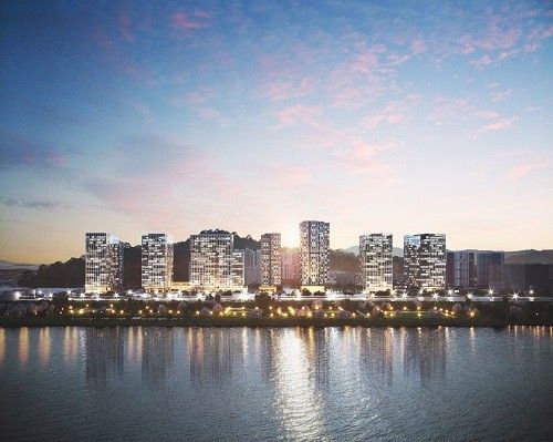 덕은 아이에스밸리 조감도