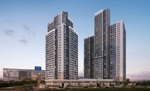 청주테크노폴리스 힐데스하임 더원 투시도