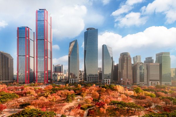 여의도공원 단풍 전경 [사진=서울관광재단]