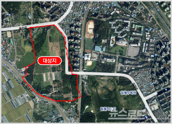 수원 R&D 사이언스파크 그린벨트 해제 위치도./사진=수원시