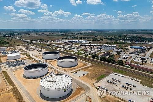 미국 텍사스의 원유 저장 시설 [사진=연합뉴스]