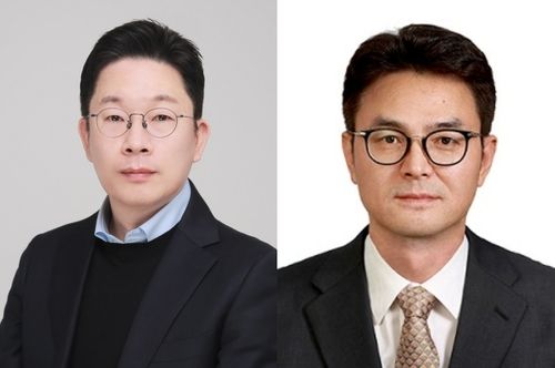 김윤태 삼성SDI 부사장(왼쪽)·오창열 삼성전기 부사장