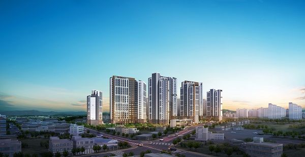 '트리븐 논산' 투시도