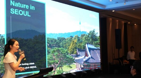 서울관광설명회 2부 서울관광 홍보 PT 발표 [사진=STO]