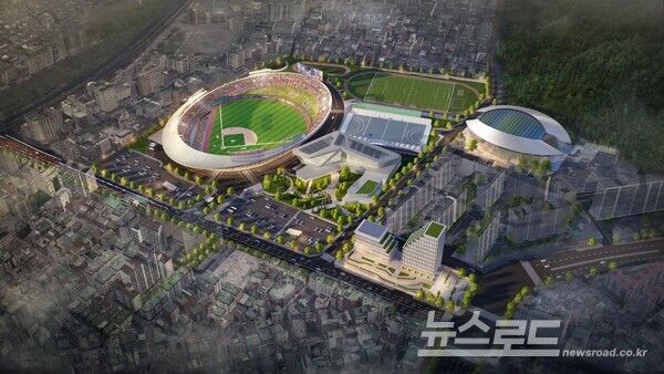 성남시 야구전용구장 조감도/사진=성남시