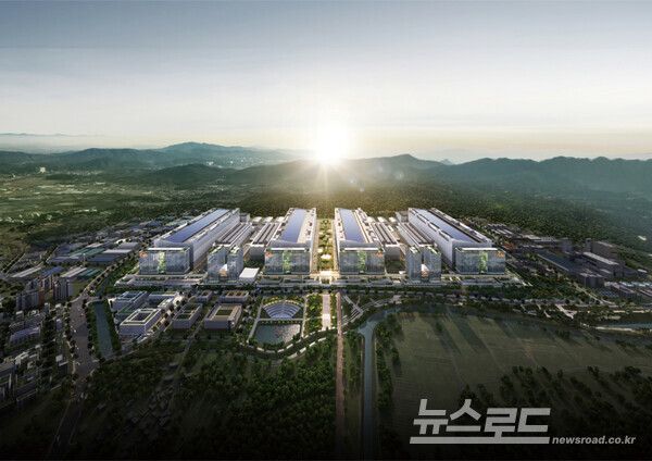 용인반도체클러스터(SK하이닉스) 조감도./사진=용인시