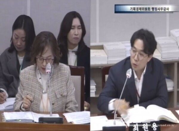 최원용 의원이 2024년도 제388회 정례회 행정사무감사에서 질의하는 모습/사진=수원특례시의회 영상 캡쳐