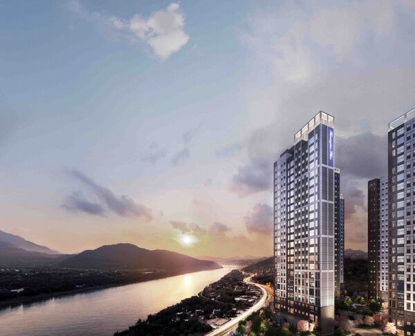 효성해링턴 플레이스 양평 투시도