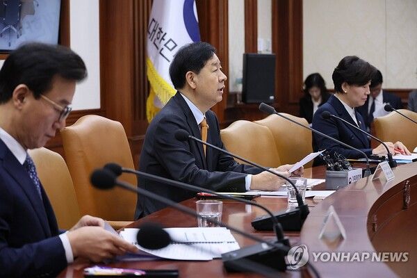 구윤철 부총리가 20일 정부서울청사에서 회의를 주재하는 모습 [사진=연합뉴스]