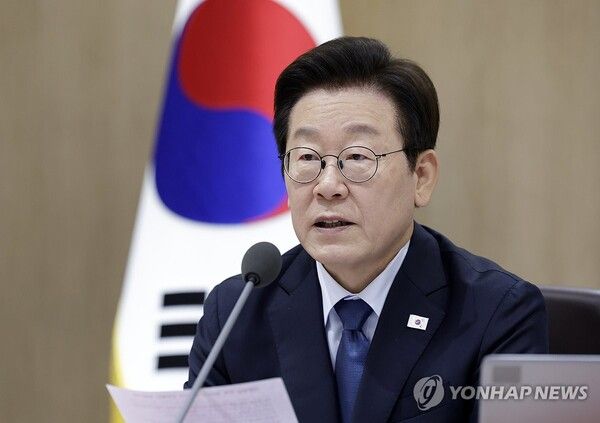 이재명 대통령, 국무회의 발언/연합뉴스