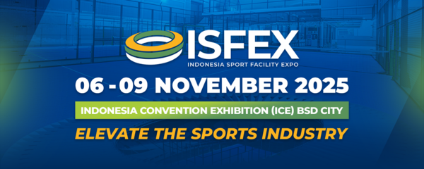 Indonesia Sport Facility Expo 2025 배너