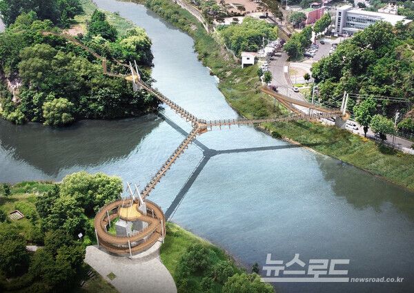 Y자형 출렁다리 조감도/사진=양평군