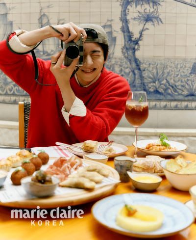 배우 채종협이 MGM Macau의 매케니즈 레스토랑 로시오(Rossio)에서 다채로운 미식을 맛보고 있다. [사진=마카오정부관광청]