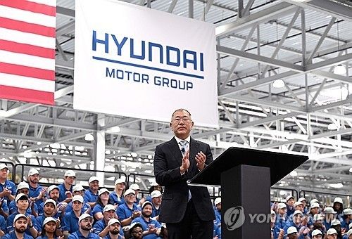 정의선 현대차그룹 회장/연합뉴스