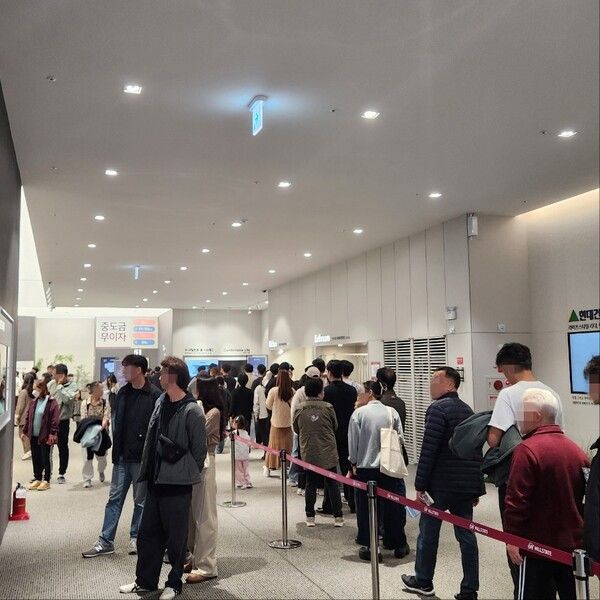 힐스테이트 광명11(가칭) 견본주택 내부 모습