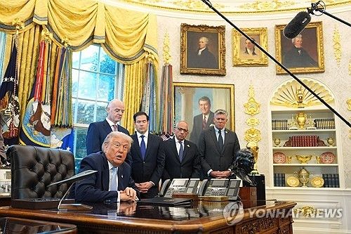 트럼프 대통령/연합뉴스