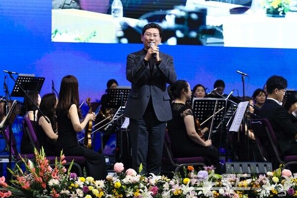 이상일 용인특례시장은 2일 제44회 아프리카 드림 콘서트에 참석했다./사진=용인시