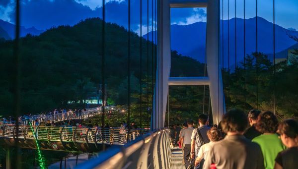 설악향기로_야간 개장 풍경 @속초시청 관광과