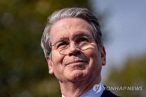 U.S. Treasury Secretary Scott Vesant/yonhap news