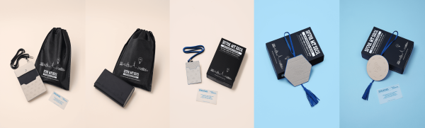 서울굿즈는 현대자동차와 협업하여 프리미엄 ESG 서울굿즈를 출시하였다. (왼쪽부터 샤코슈백, 아코디언백, 카드지갑, 러기지택(경복궁,해치)) [사진=서울관광재단]