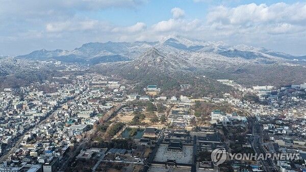 눈내린서울/연합뉴스