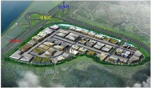 개성공단 파주 복합물류단지 조감도/연합뉴스