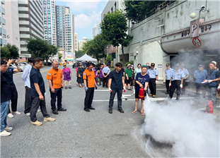 소방훈련 모습 [사진=SH]