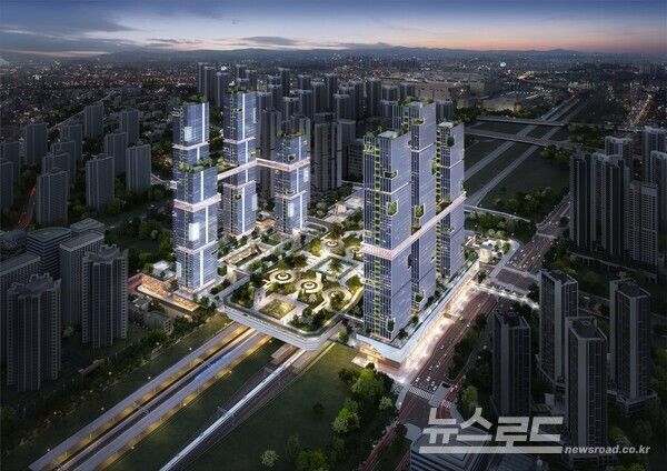 평택지제역 미래형 복합환승센터 조감도/사진=평택시