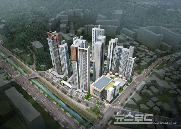 양지마을 주거재생혁신지구 사업 조감도/사진=안양시