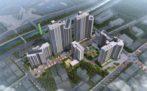 용인 에버랜드역 칸타빌 투시도