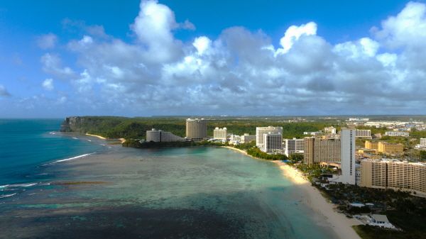 투몬비치 전경 [사진=괌정부관광청]