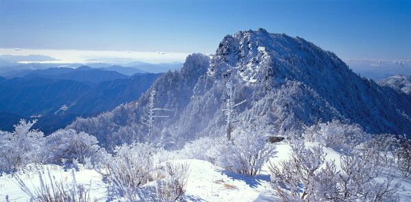 겨울_지리산 천왕봉 설경 [사진=산청군]