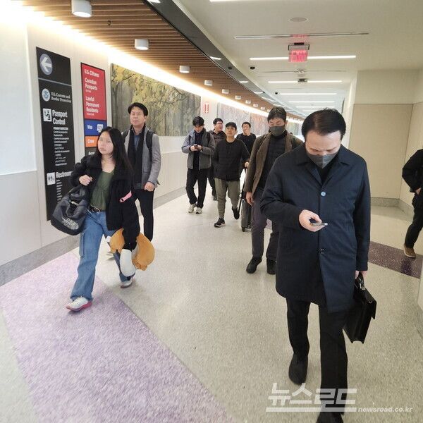 임태희 교육감이 보스턴에 도착해 첫 일정을 시작한다. /사진=경기도교육청