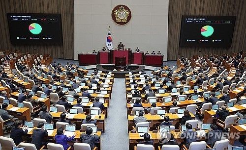 국민연금 개정안 본회의 통과/연합뉴스
