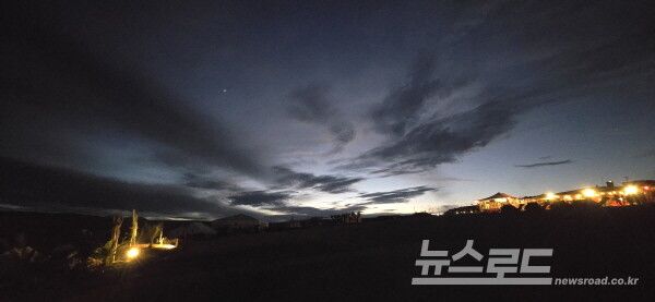 마라케시 사막 야경 [사진=서진수기자]