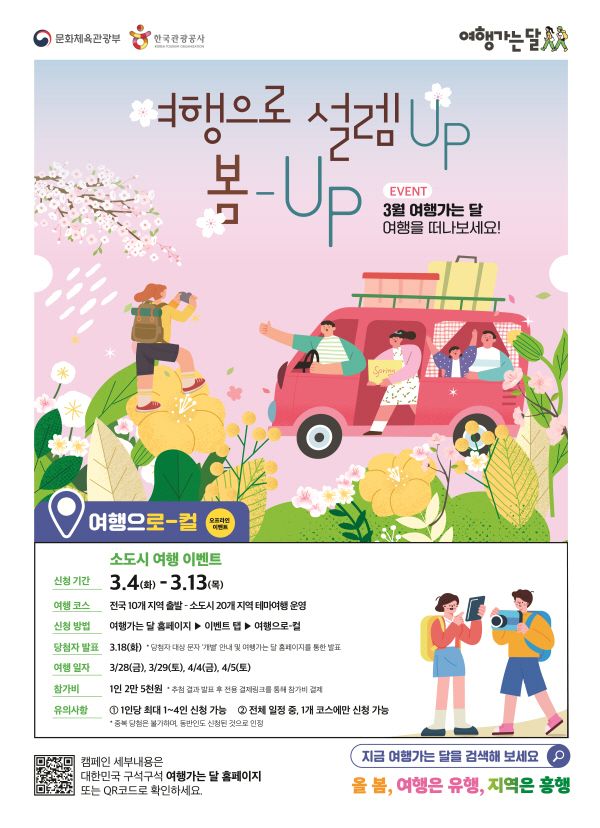 [한국관광공사] 여행으로-컬 포스터
