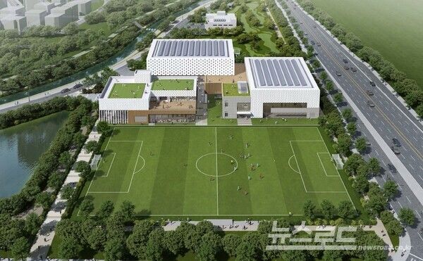 ‘장현 다목적체육관’·‘반다비 체육센터’ 조감도/사진=시흥시