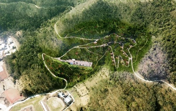 완도읍 가용리 일원에 조성될 숲속 야영장 조감도 [출처=완도군]