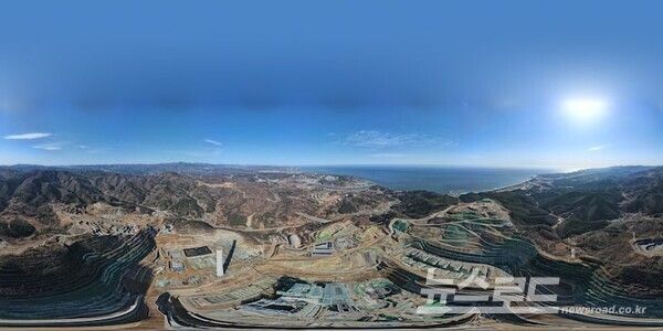 삼척블루파워 발전소 공사 당시 현장 모습 [사진=기후솔루션]