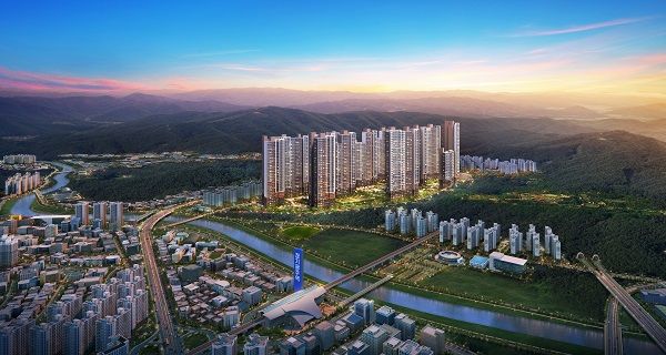 경기광주역 라온프라이빗 드림시티 투시도