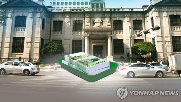 한국은행 기준금리 동결(CG)/연합뉴스
