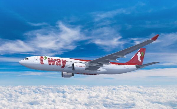 사진=티웨이 항공 이미지